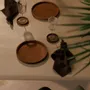 Table mat - Teak wood bottle coaster - 10 cm - DESIGN TRIP