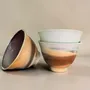 Tasses et mugs - Tasse à Sencha en porcelaine d’Arita cuite au Saggar - JOHN MAC CERAMICS