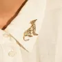 Brooches - Greyhound Brooch - CÂPÂ JEWELRY