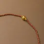 Jewelry - Gold Sand Beaded Necklace - CÂPÂ JEWELRY