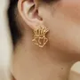 Jewelry - Rostro Line Face Earrings - CÂPÂ JEWELRY