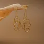 Jewelry - Oba Line Face Earrings - CÂPÂ JEWELRY