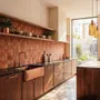 Mosaics - Red marble mosaic - SAGIT