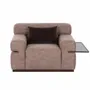 Armchairs - ARMCHAIR 'PENTHOUSE' WITH WOODEN TABLET - FANCY