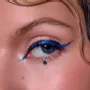 Cosmétiques - Eyeliner Pailleté Bleu Électrique - SISI LA PAILLETTE