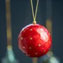 Autres décorations de Noël - Boules de Noël à pois - KINTA