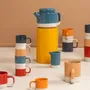 Tasses et mugs - Théière CYL happy blue et abricot - KINTA