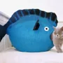 Design objects - Cat basket, cat bedding, sleeping bag for cats, cat cave, cat bed, children's room storage, storage. - COCOON PARIS
