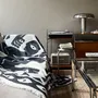 Plaids - Plaid en coton noir et blanc - KLEKKS NO. 26 - KLEKKS