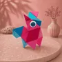 Toys - TRIDO Magnetic Blocks "Flamingo" – 24 Pieces - TRIDO