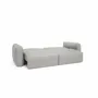 Sofas - 3-Seater Sofa Bed NORREBRO - Silver - CITY SOFA