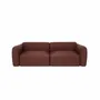 Sofas - 3-Seater Sofa Bed NORREBRO - Burgundy - CITY SOFA