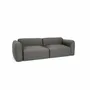 Sofas - 3-Seater Sofa Bed NORREBRO - Grey - CITY SOFA