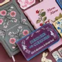 Stationery - Once Upon a Time Embroidered Notebook (A5) - The Reading Room - MAISON ROYAL GARDEN