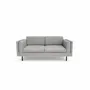 Canapés pour collectivités - Canapé 2 places CHELSEA - Argent - CITY SOFA