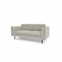 Canapés pour collectivités - Canapé 2 places CHELSEA - Crème - CITY SOFA