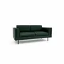 Canapés pour collectivités - Canapé 2 places CHELSEA - Vert - CITY SOFA