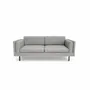 Sofas for hospitalities & contracts - 3-Seater Sofa CHELSEA - Silver - CITY SOFA