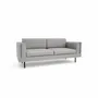 Sofas for hospitalities & contracts - 3-Seater Sofa CHELSEA - Silver - CITY SOFA
