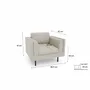 Fauteuils pour collectivités - Fauteuil CHELSEA - Crème - CITY SOFA