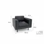 Fauteuils pour collectivités - Fauteuil CHELSEA - Gris - CITY SOFA
