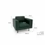 Lounge chairs for hospitalities & contracts - Armchair CHELSEA - Green - CITY SOFA