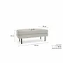 Benches for hospitalities & contracts - Bench CHELSEA - Cream - CITY SOFA