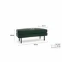 Benches for hospitalities & contracts - Bench CHELSEA - Green - CITY SOFA