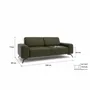 Sofas for hospitalities & contracts - 2-Seater Sofa SOHO - Green - CITY SOFA