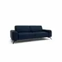 Sofas for hospitalities & contracts - 3-Seater Sofa SOHO - Deep Blue - CITY SOFA