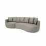 Sofas for hospitalities & contracts - 4-Seater Left Corner Sofa BELLEVILLE - Taupe - CITY SOFA