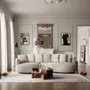 Sofas for hospitalities & contracts - 4-Seater Left Corner Sofa BELLEVILLE - Cream - CITY SOFA