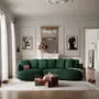 Sofas for hospitalities & contracts - 4-Seater Left Corner Sofa BELLEVILLE - Green - CITY SOFA