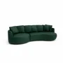 Sofas for hospitalities & contracts - 4-Seater Left Corner Sofa BELLEVILLE - Green - CITY SOFA