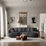 Sofas for hospitalities & contracts - 4-Seater Left Corner Sofa BELLEVILLE - Grey - CITY SOFA