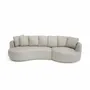 Sofas for hospitalities & contracts - 4-Seater Right Corner Sofa BELLEVILLE - Cream - CITY SOFA