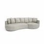 Sofas for hospitalities & contracts - 4-Seater Right Corner Sofa BELLEVILLE - Cream - CITY SOFA