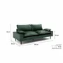 Sofas for hospitalities & contracts - 2-Seater Sofa AVENTINE - Green - CITY SOFA