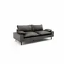 Sofas for hospitalities & contracts - 2-Seater Sofa AVENTINE - Graphite - CITY SOFA