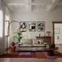 Sofas for hospitalities & contracts - 2-Seater Sofa AVENTINE - Light Grey - CITY SOFA