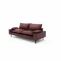 Sofas for hospitalities & contracts - 2-Seater Sofa AVENTINE - Burgundy - CITY SOFA
