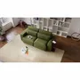 Canapés pour collectivités - Canapé-lit 3 places JORDAAN - Kaki - CITY SOFA
