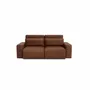 Sofas for hospitalities & contracts - 3-Seater Sofa Bed JORDAAN - Brick - CITY SOFA