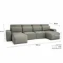 Sofas for hospitalities & contracts - Corner Sofa Bed JORDAAN - U shape - Ash - CITY SOFA