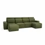 Sofas for hospitalities & contracts - Corner Sofa Bed JORDAAN - U shape - Khaki - CITY SOFA