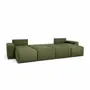 Sofas for hospitalities & contracts - Corner Sofa Bed JORDAAN - U shape - Khaki - CITY SOFA