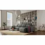 Canapés pour collectivités - Canapé-lit d'angle JORDAAN - en U - Gris - CITY SOFA