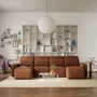Sofas for hospitalities & contracts - Corner Sofa Bed JORDAAN - U shape - Brick - CITY SOFA