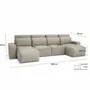 Sofas for hospitalities & contracts - Corner Sofa Bed JORDAAN - U shape - Cream - CITY SOFA