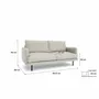 Sofas for hospitalities & contracts - 3-Seater Sofa BRERA - Beige - CITY SOFA